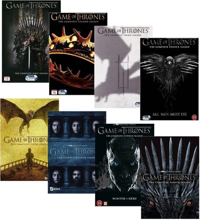 Game of Thrones - Complete Series: Seizoen 1 t/m 8 (Import met NL)