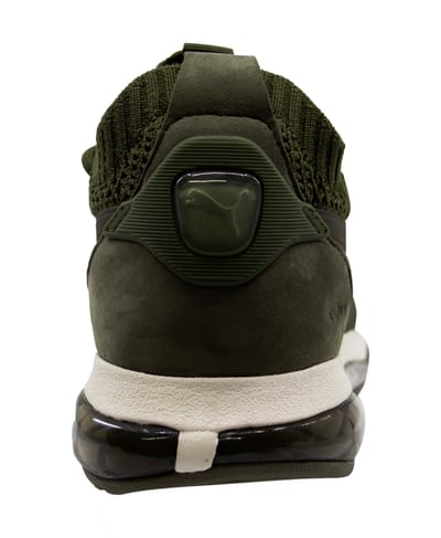 PumaCell Motion Waffle Knit Green Trainers - Heren