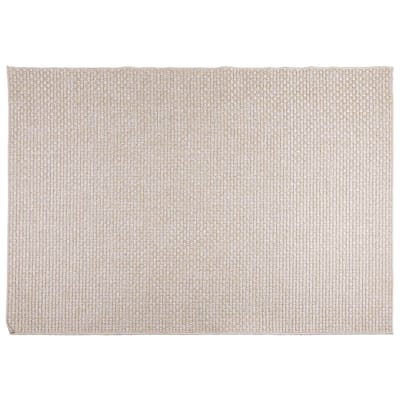 vidaXL - Vloerkleden - Rechthoekig - FARO - Crème - 170 - x - 120 - cm - Polyester