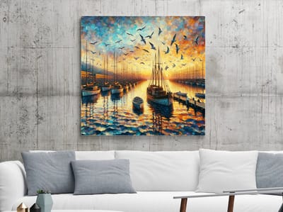 Kunstprint | Wanddecoratie | Dibond | 40 × 40 cm
