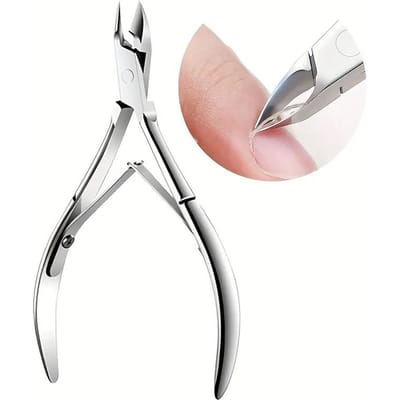 1 pièce Coupe-ongles Bec d'Aigle, Coupe-ongles d'orteil, Outil de Soin des Ongles Pour Enlever la Peau Morte et les Cors, Artefact Spécial pour Nail Art argenté