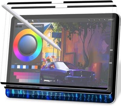 Pack van 2 Magnetische Papieren Folies voor iPad A16 11e en 10e Generatie (11/10,9 Inch) Beschermfolie Matte Schermbeschermer Afneembaar en Herbruikbaar