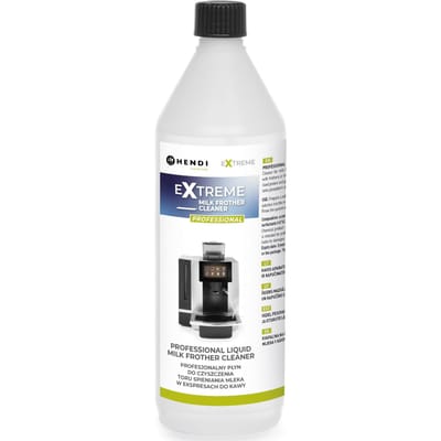 Liquide de nettoyage du système de moussage de lait pour machines à café 1L Hendi 231296
