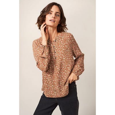 White Stuff Mila Top Tan Maat: 10 | Blouses Outlet | Dames | Bruin