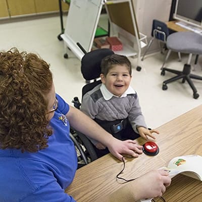 Toegankelijke mechanische schakelaar voor gehandicapten - Ideaal voor visuele en fysieke vereisten - 4 verwisselbare kleuren