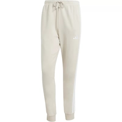 Adidas Essential 3 Stripes French Terry Joggers Beige L / Regular Man