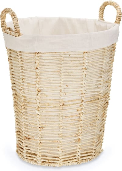Wasmand, Gevlochten, Beige - Kela | Alba