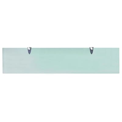 vidaXL - Zwevend - schap - 90x20 - cm - 8 - mm - glas
