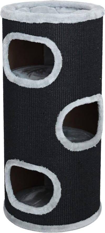 Boon klimton sisal 3 gaats zwart/grijs 90x42cm