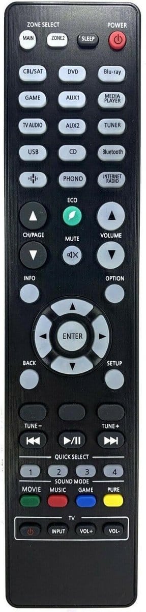 BELIFE - Afstandsbediening voor Marantz receiver - RC017SR | RC018SR | RC019SR | RC020SR | RC021SR | RC022SR | RC023SR | RC024SR | RC025SR