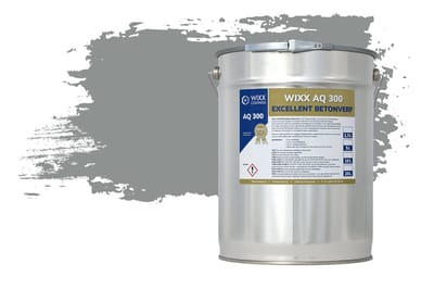 Wixx AQ 300 Excellent Betonverf - 5L - RAL 7042 | Verkeersgrijs A