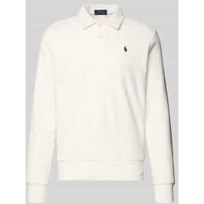 Fleecepullover met labelstitching, model 'MAGIC POLY FLEECE'