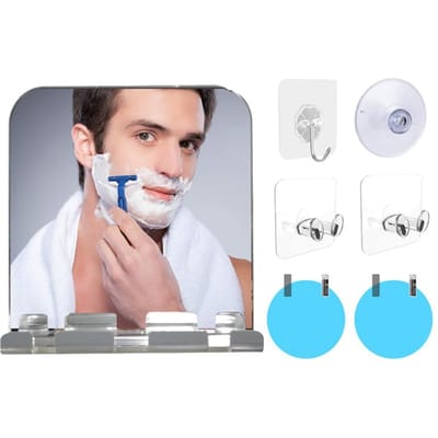 Dampvrije Douche Spiegel Ideaal Voor Scheren Inclusief Sterke Zuignap Scheerhouder Douche Scheer Spiegel Dampvrije Spiegel Ideaal Voor Douche Make-up