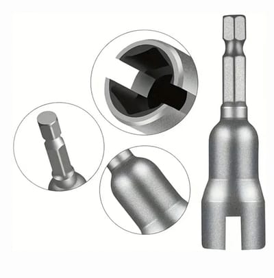 Dopsleutel voor Vleugelmoeren & Schroefogen – 1 stuk – High-Carbon Steel – Voor Accuschroevendraaier & Handgereedschap