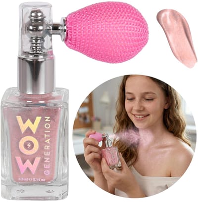 WOW Generation Verlichtende bodypoeder in sprayvorm, roze highlighter voor meisjes