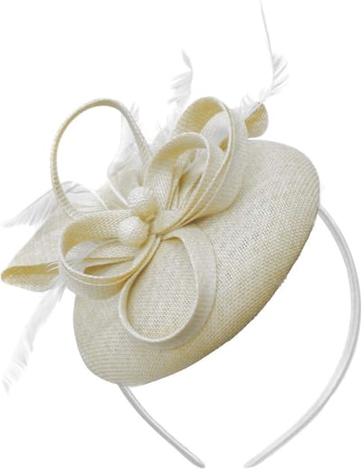 Elegante Haaraccessoire met Lus Sinamay Hoofdband voor Dames Feestelijk Gelegenheden