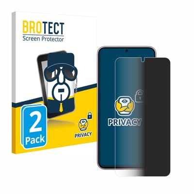BROTECT - privacy screenprotector voor Samsung Galaxy S23 Plus - Folie Beschermfolie Blauwlichtfilter 2 Stuks