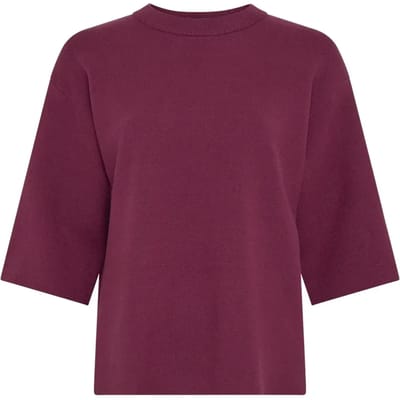 MSCH Copenhagen Mschagatha East 3/4 Pullover Truien & vesten Dames - Sweater - Hoodie - Vest- Bordeaux - Maat XS/S