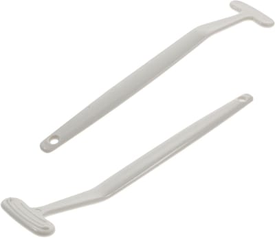 Tongschrapers - Tongreinigers Mondverzorging - Frisse Adem - Dubbele Schraperkop - 16.5 cm - Grijs