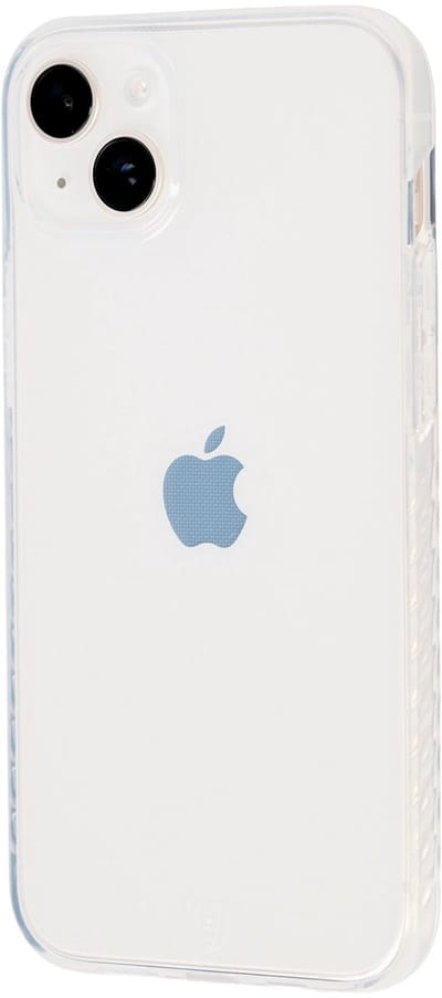 BodyGuardz Carve Case - geschikt voor iPhone 14 Plus - gemaakt van bio-plastics - met anti-bacteriële bescherming - Clear