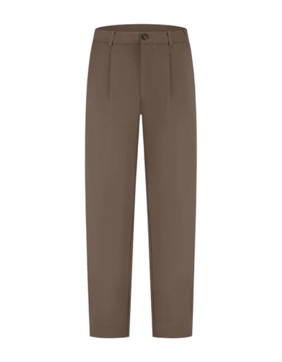 Duquezzi Wool Blend Trousers Pantalons Bruin Dqa50026009