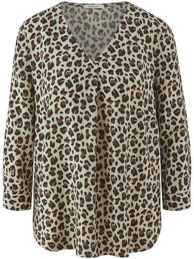 Blouse Van Peter Hahn beige