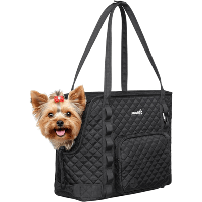Pecute Hondentas, Hondendrager met Zakken voor Kleine Honden, Geschikt voor Honden van 2,5 kg tot 5 kg, Kat en Puppy Shopper, Uitstapjes, Reizen,