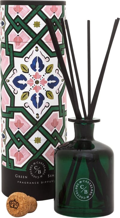 Castelbel - Green Sencha Tea - geurstokjes - 250ml - diffuser - geschenkverpakking