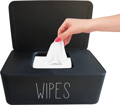Slimme en Hersluitbare Dispenser voor Babydoekjes voor Badkamer en Commode