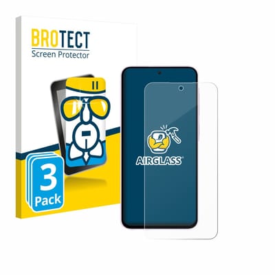 Screenprotector 3 Stuks voor Samsung Galaxy A56 5G Beschermglas transparant