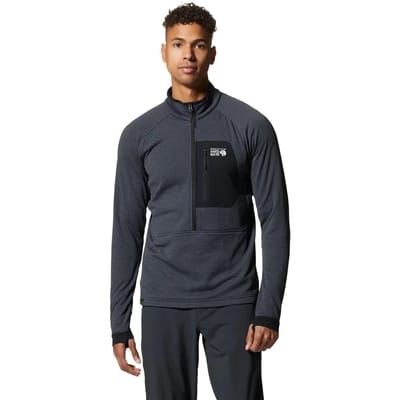 Wandeljack met halve rits Mountain Hardwear Polartec® Power Grid