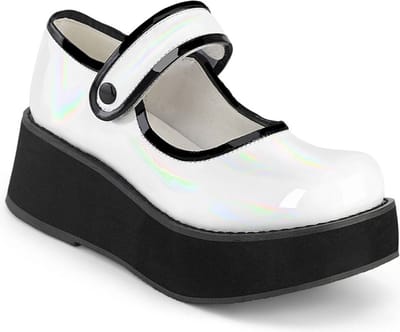 DemoniaCult - SPRITE-01 Lage schoenen - US 6 - 36 Shoes - Wit