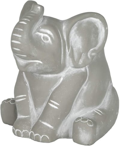 Home and Garden Olifant Planter, Natuurlijk, S