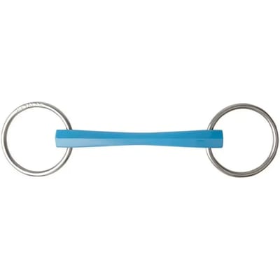2 ring bit voor recht paard Metalab Flexi