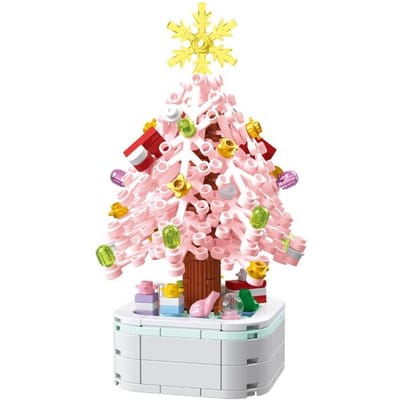 211 stuks Creatieve Serie Kerstboom DIY Bouwstenen Educatief Leren Wetenschapsstenen Halloween Cadeaus Speelgoed ideaal voor Kinderen