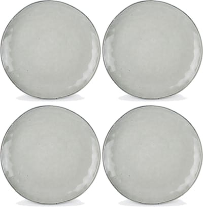 Salt & Pepper Dinerborden Artisan Organisch Groen 28 cm - 4 Stuks