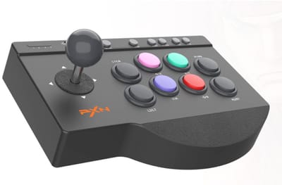 PXN 0082 – Arcade Stick – Fighting Game Joystick – USB – PC & Console – Zwart