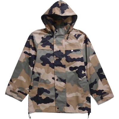 Farah Camouflage Parka Heren (Vintage groen)