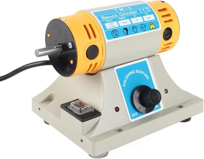 Elektrische Slijpmachine - Polijstmachine Draaibankmotor - Precisie Werk - Hoge Thermische Efficiëntie - 16 x 13 x 12.5 cm