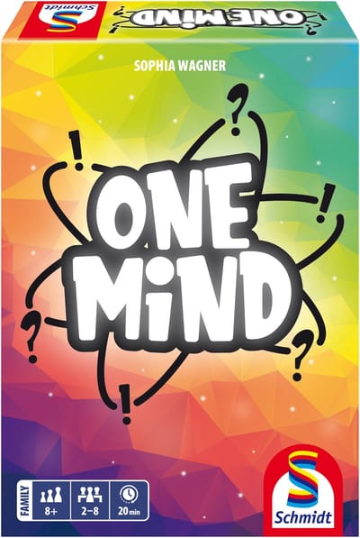 Schmidt® - One Mind - Coöperatief partyspel - Woordspel met associaties - vanaf 8 jaar - 3-8 spelers