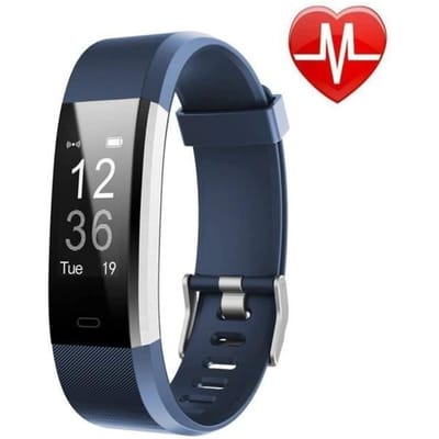 Montre Connectée - ID115 - ID115 Smartwatch - Bleu - 14 Modes de sport - Moniteur de fréquence cardiaque