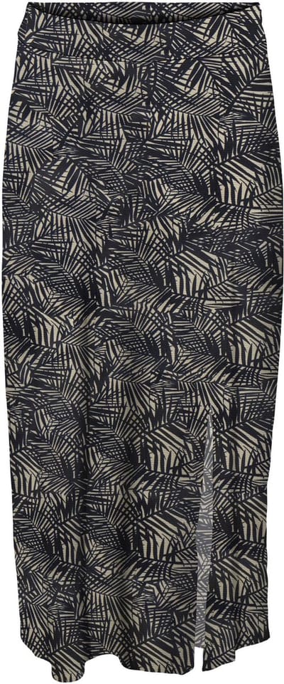 Only Rok Onlpiper Life Midi Slit Skirt Ptm 15284574 Night Sky/427 Mila Dames Maat - XS