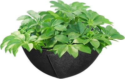 Plantenpot Vilt - Kweekmand Liner - Wortel Bescherming - Hoge Dichtheid Vilt - 40.6 cm - Grijs