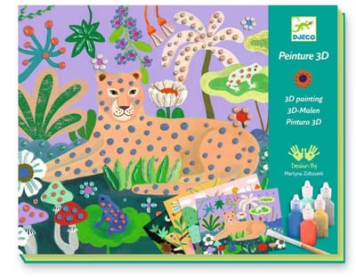 Djeco schilderen Tropisch woud - Creatief speelgoed FSC MIX.