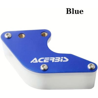 Guide-chaîne en plastique pour pignon de moto pour IRBIS BSE KAYO SSR TTR XR CRF KLX 50 70 90 110 125 140 150 160cc Motocross Dirt Pit Bike Scooter bleu