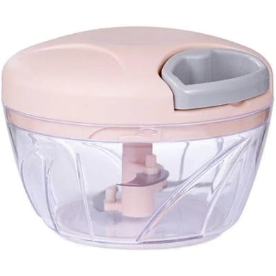 Crusher Groente Uien Snijder Keuken Kookaccessoires 500/900ML Handmatige Vleesmolen Knoflookhakker Draaiende Knoflookpers white