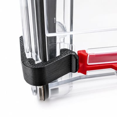 Stofbak Clip Vervanging - Geschikt voor Dyson® V6 - Stofbak Sluiting Reparatie - Zwart