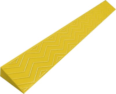Drempelhulp Oprit Antislip voor Rolstoel, Drempel en Robotstofzuiger (Grijs, 100 x 13 x 6 cm)