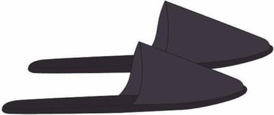 Lords & Lilies Dames pantoffels zwart - maat 37/38