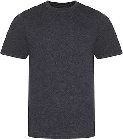 Just T's Tri-Blend T JT001 - Heather Charcoal - 3XL